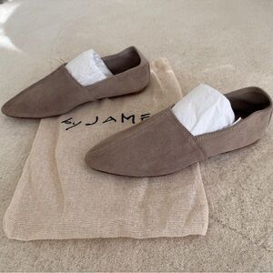 by Janes Suede Loafers